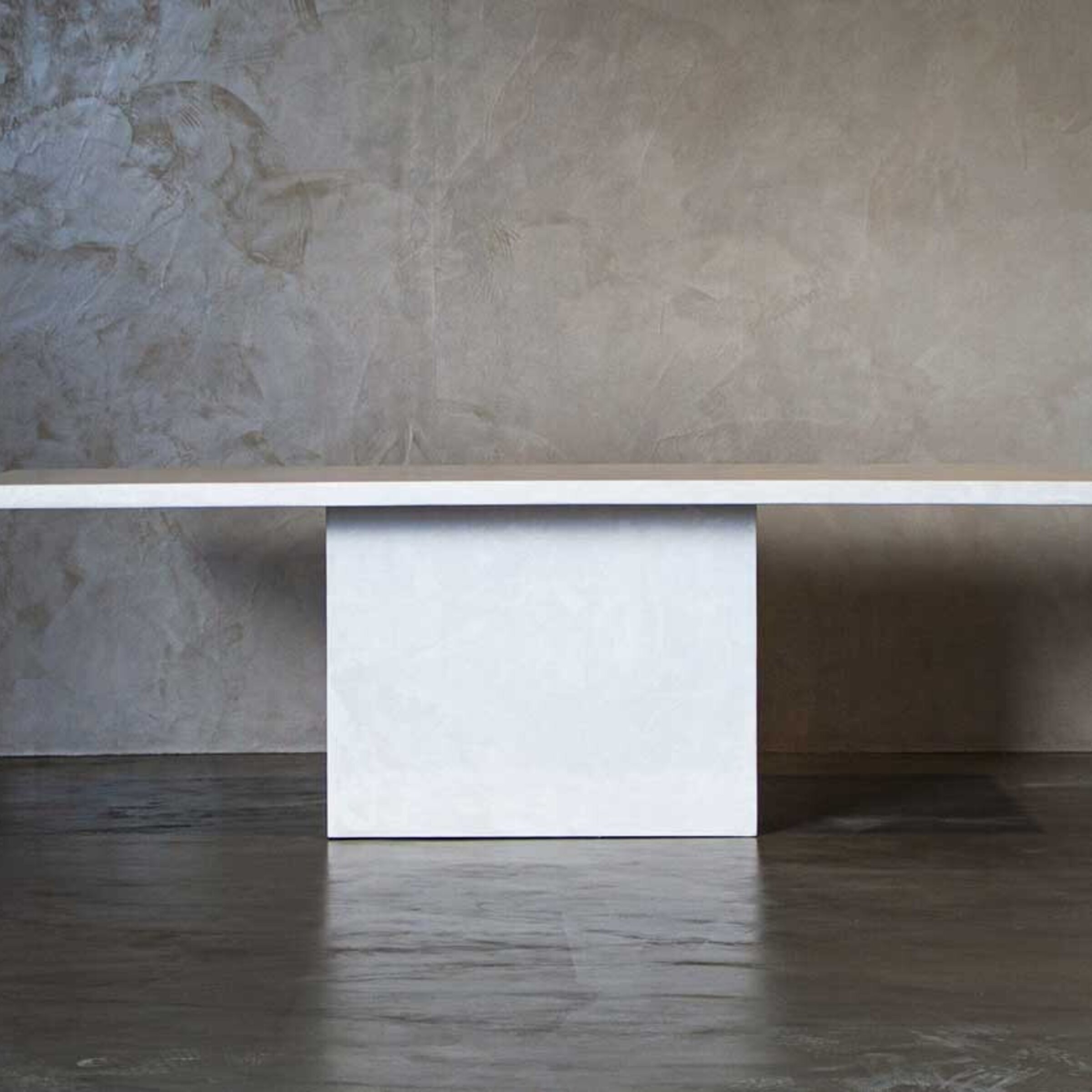 Mesas de microcemento